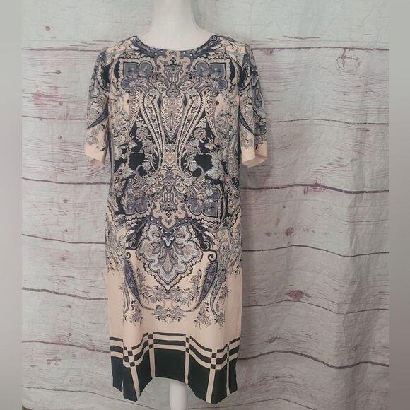 Chico's Short Paisley Dress Size Small NWT - Picture 1 of 8